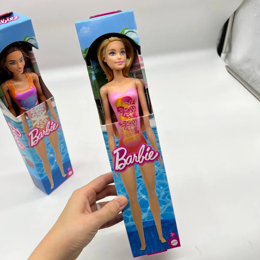 Barbie Toy Set of 2 Barbie Summer Swimming